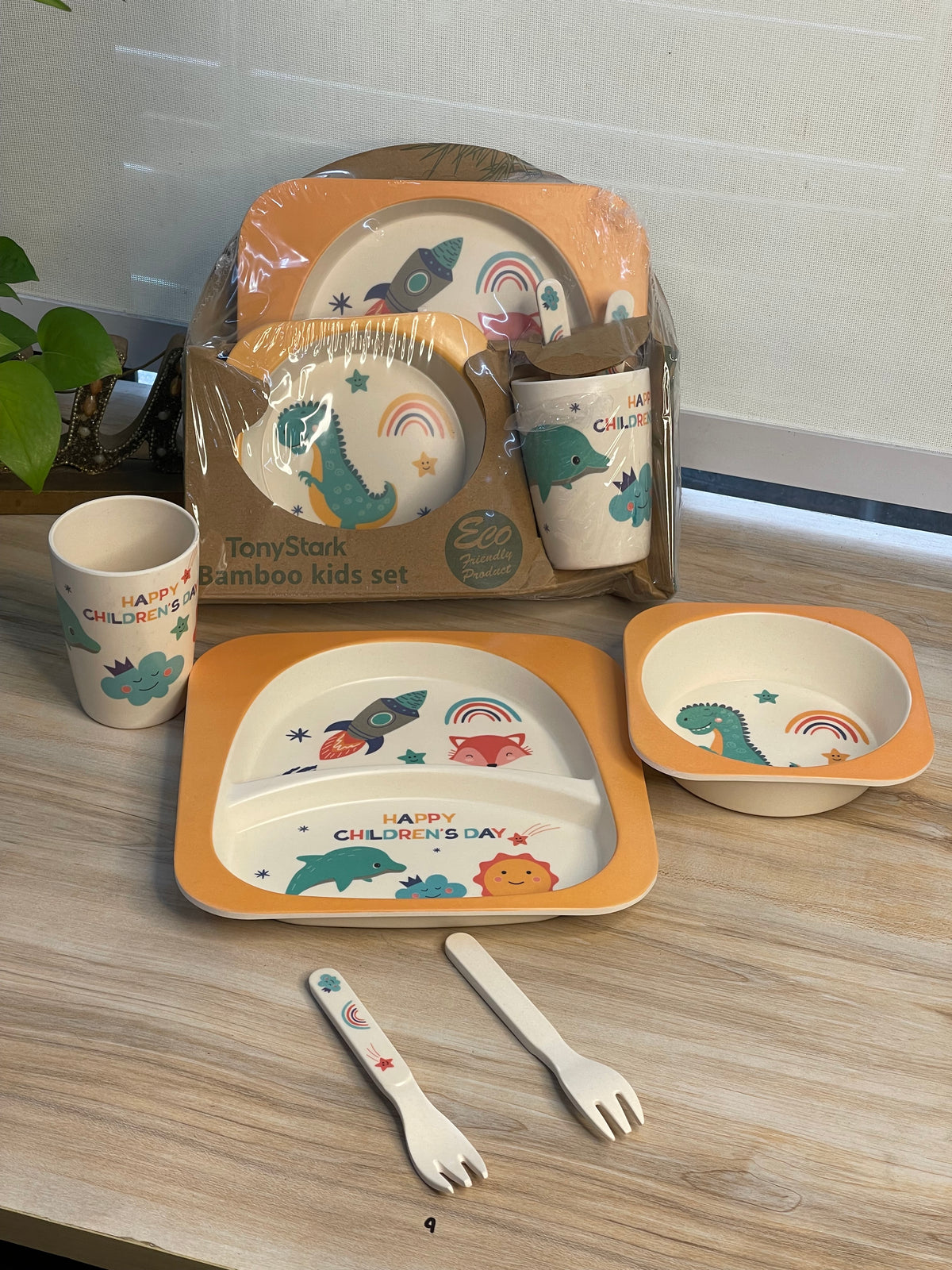 Dino Bamboo Set