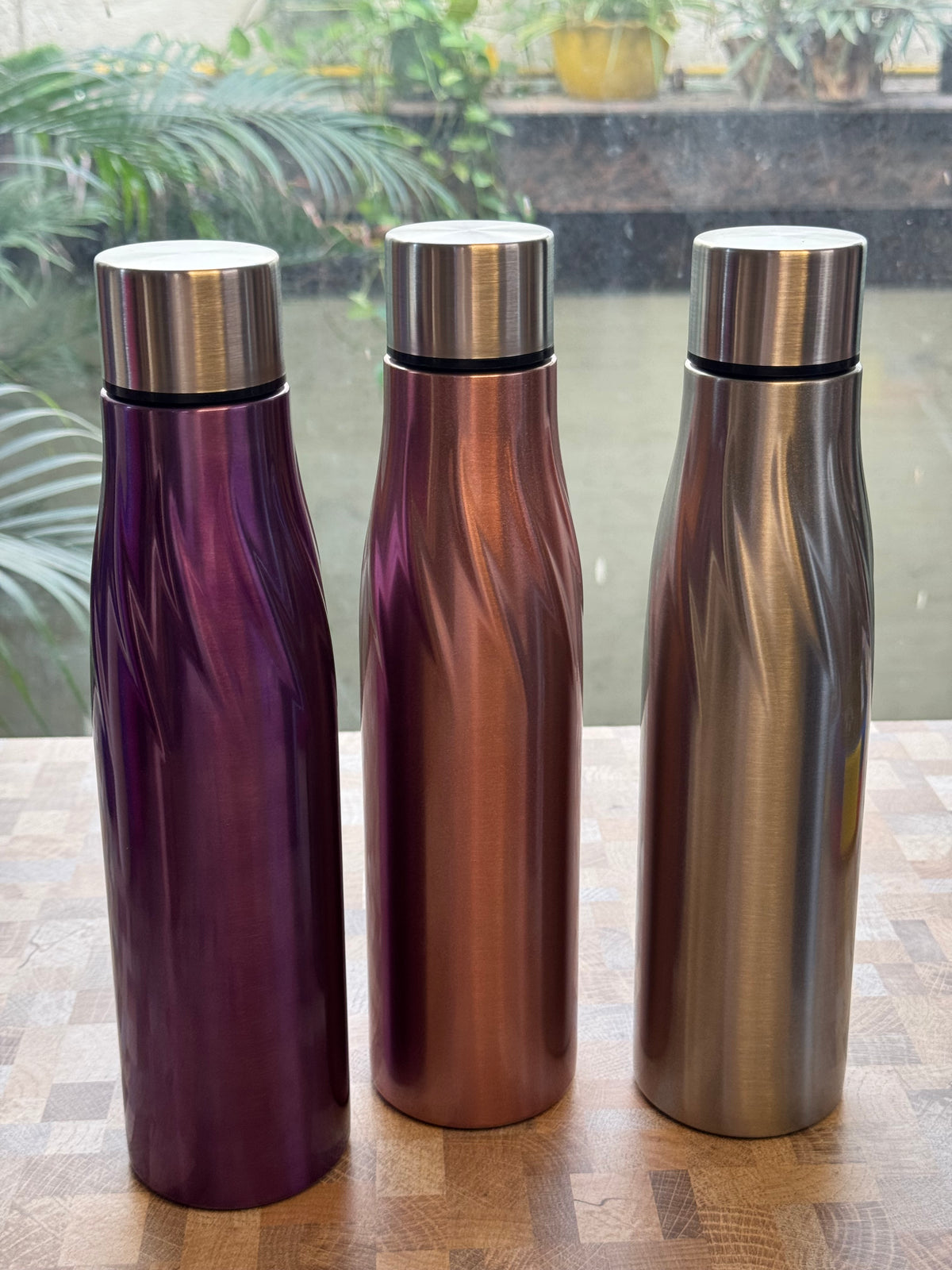 Signature Curve Steel Bottle
