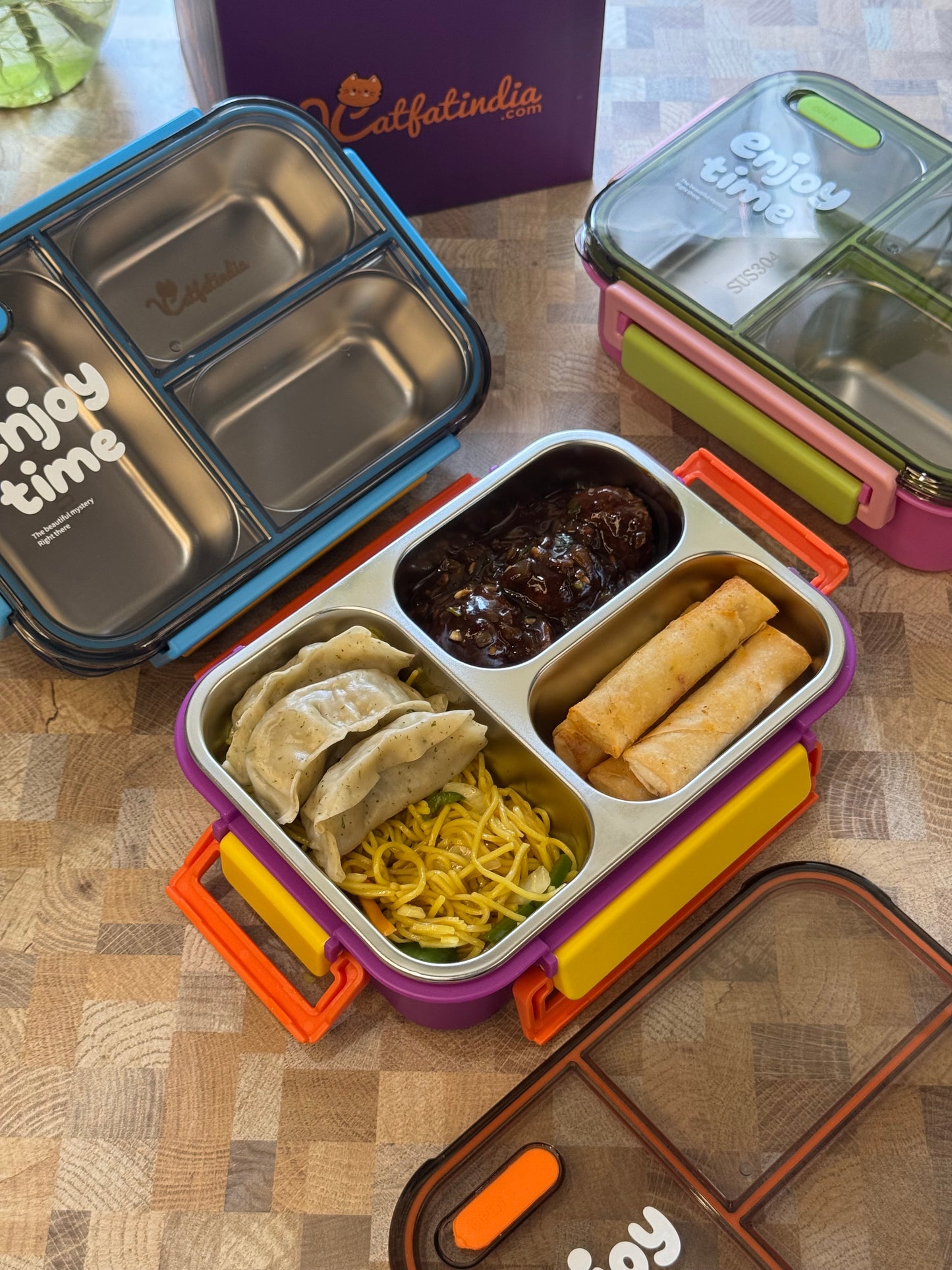 Slide Mate Steel Bento