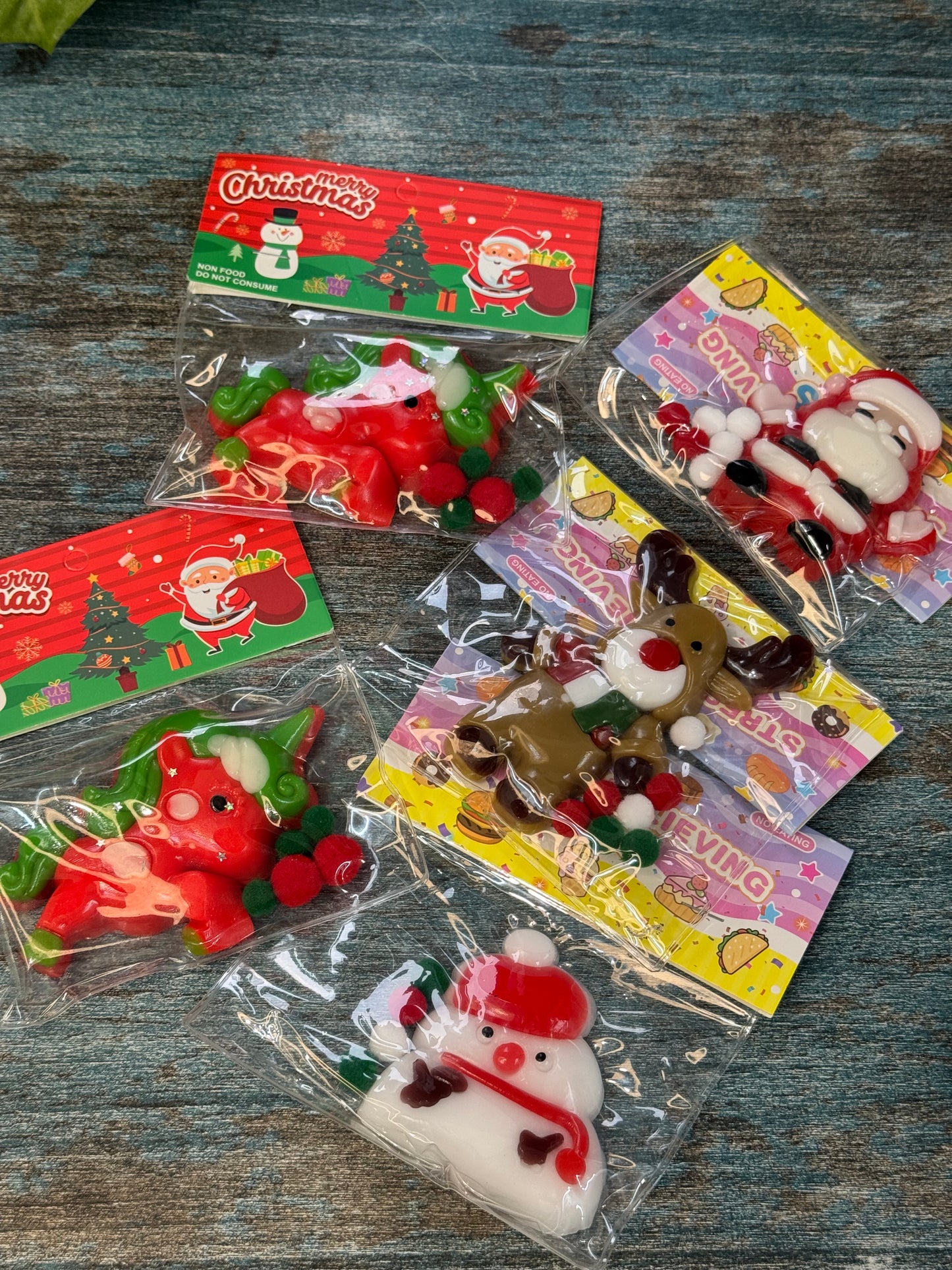 Christmas Santa Squishy Toy – Soft Squeeze Stress Buster