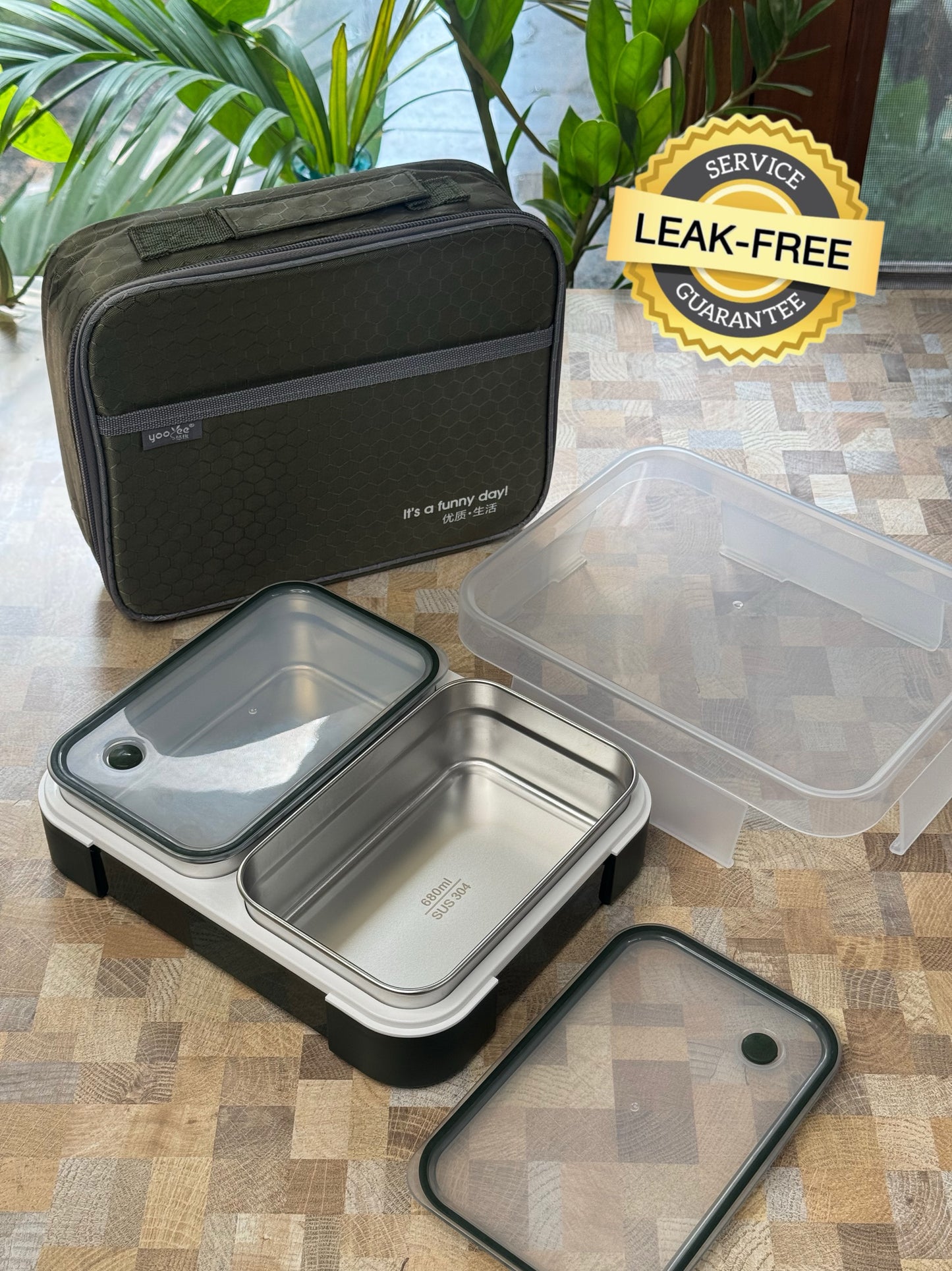 Bento Luxe Duo (with free lunch bag)