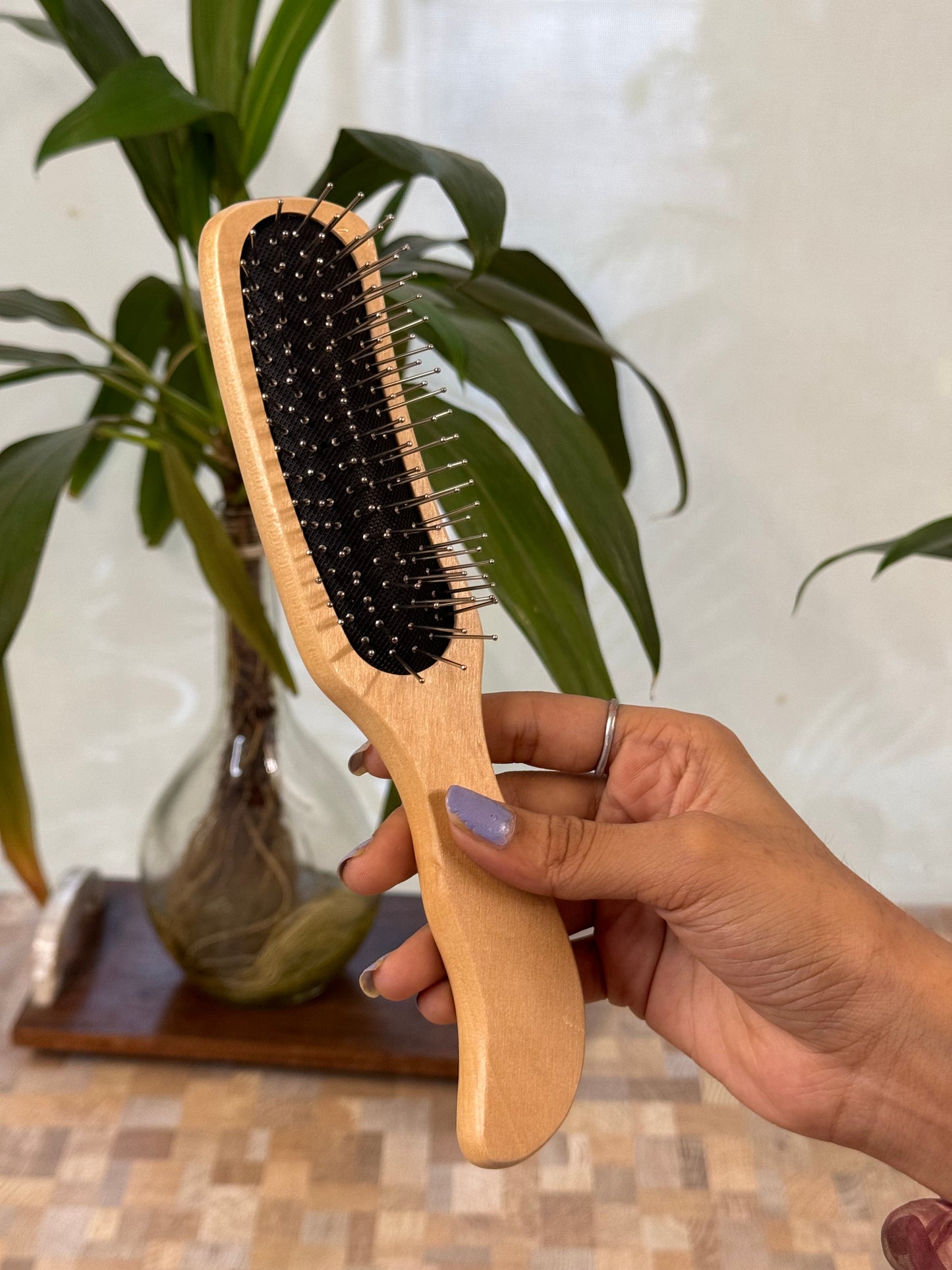 Curvy Bamboo Comb