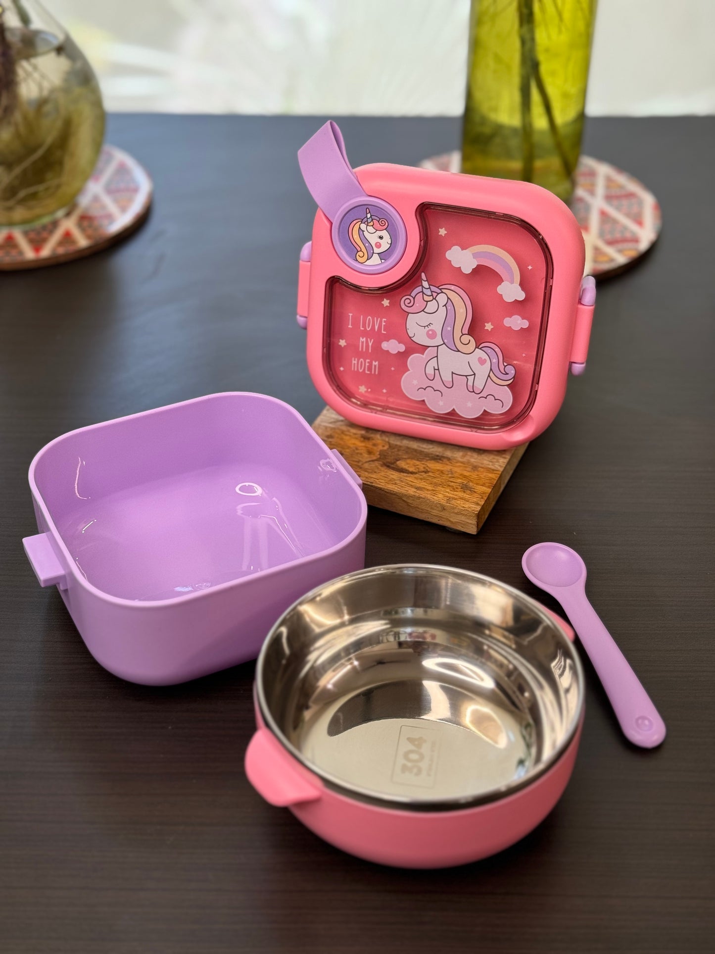 Kids Snacks bowl vacuum lunch box