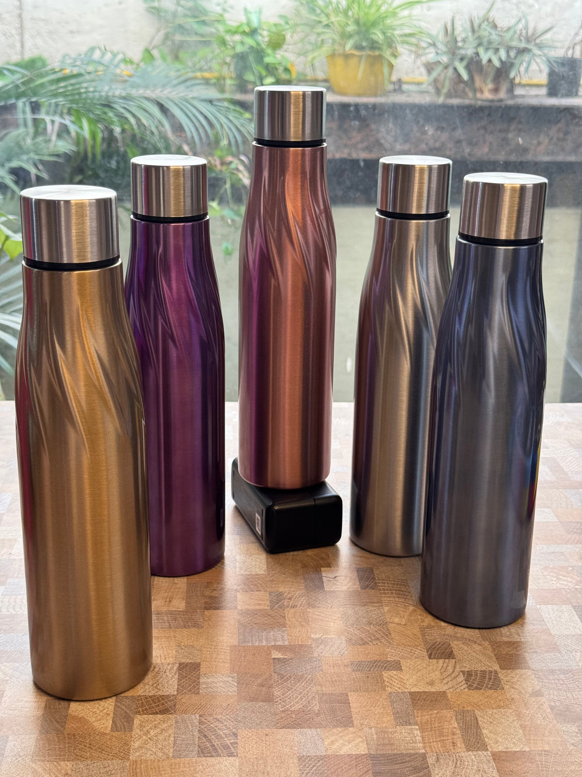 Signature Curve Steel Bottle