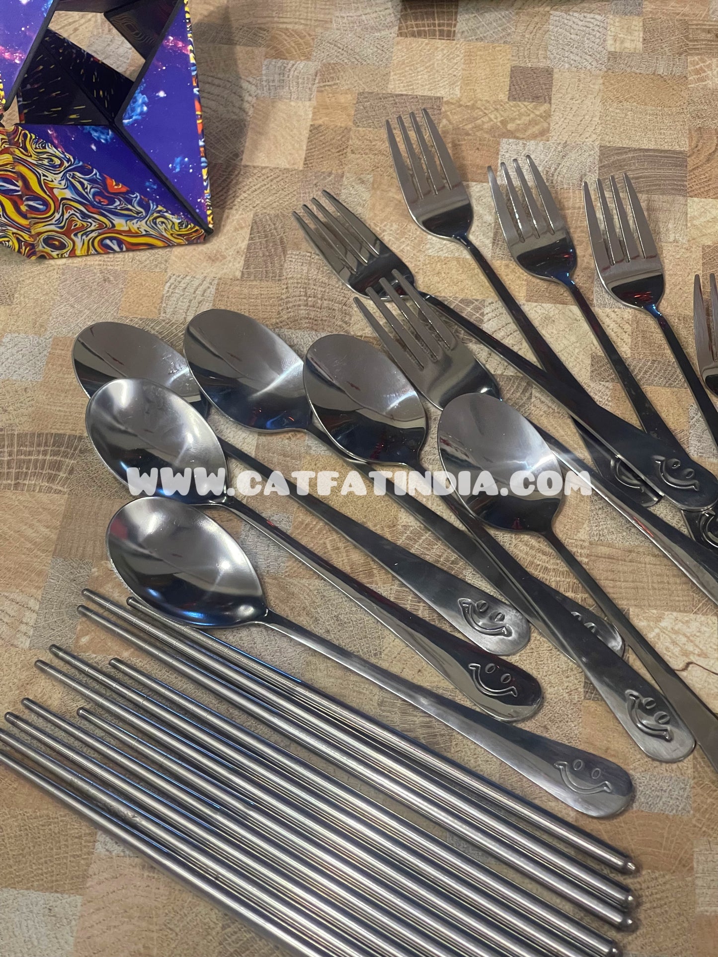 Stainless steel cutlery set