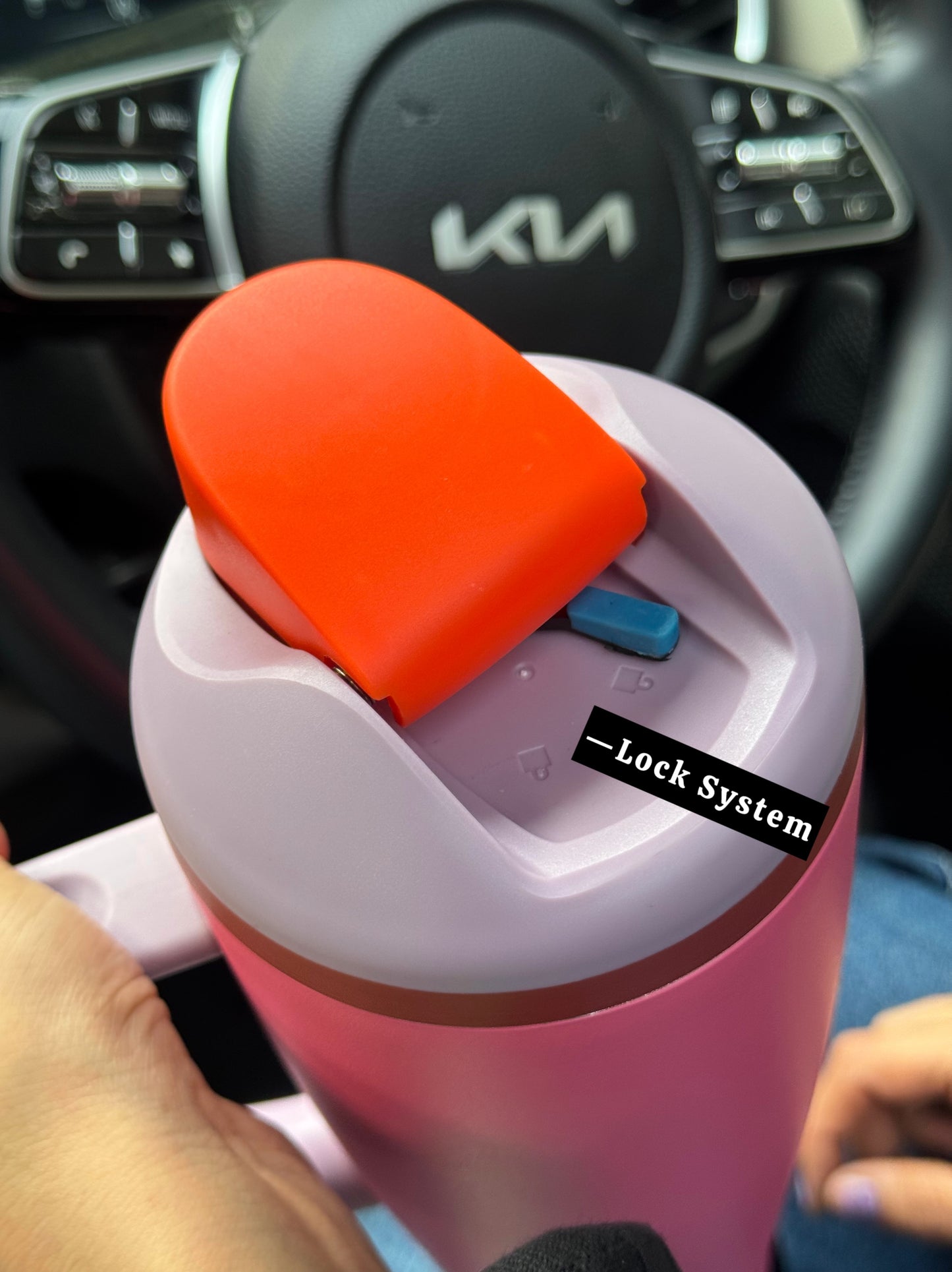 Pop Luxe Tumbler Insulated Tumbler With Handle 40(OZ)