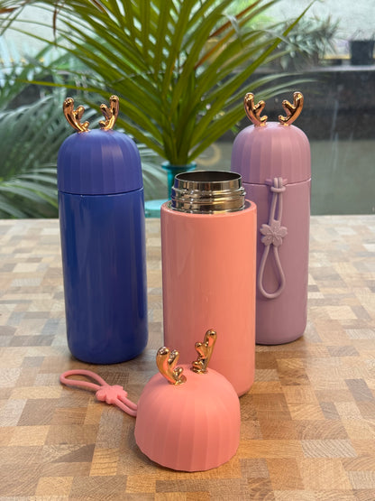 Cute Deer Horn Bottle
