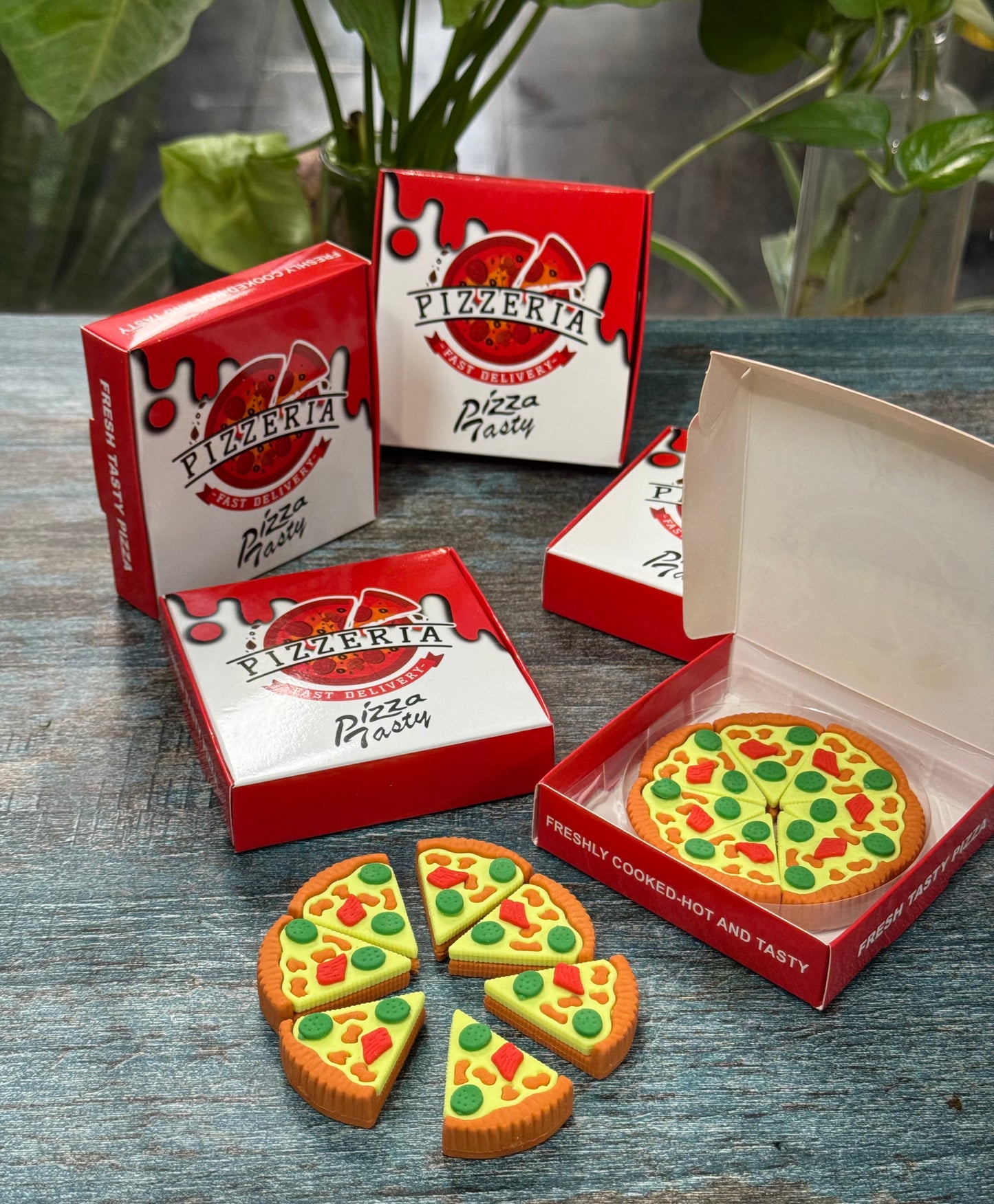 Creative Box Pizza Eraser