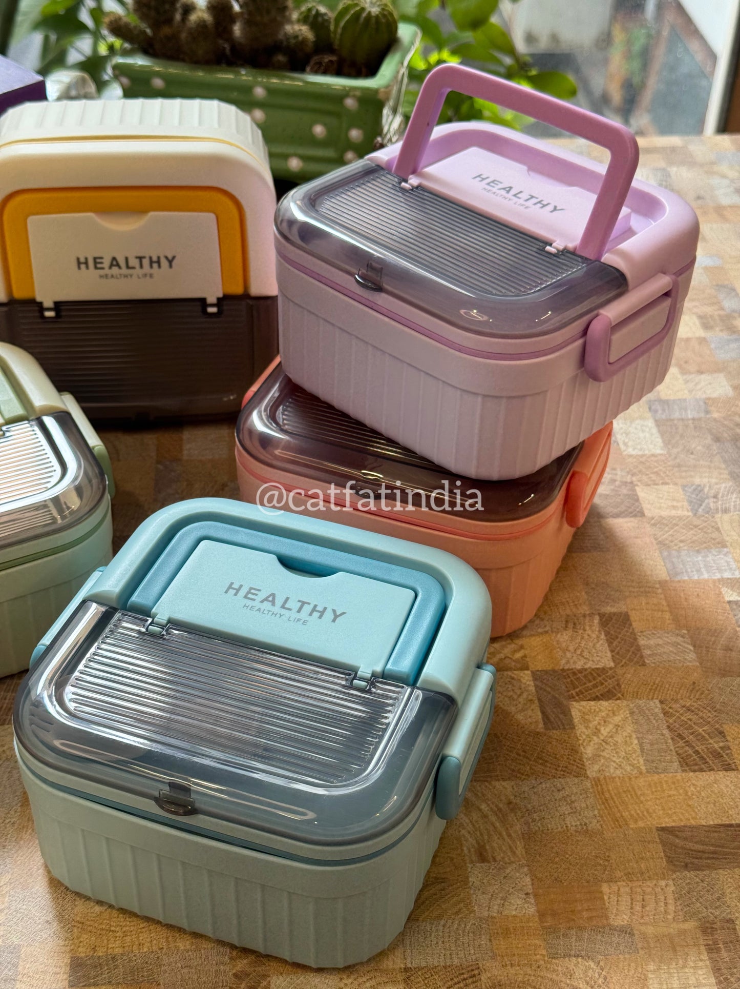 BentoBloom Square Lunch Box