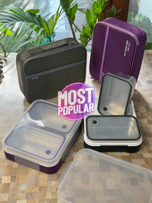 Bento Luxe Duo (with free lunch bag)