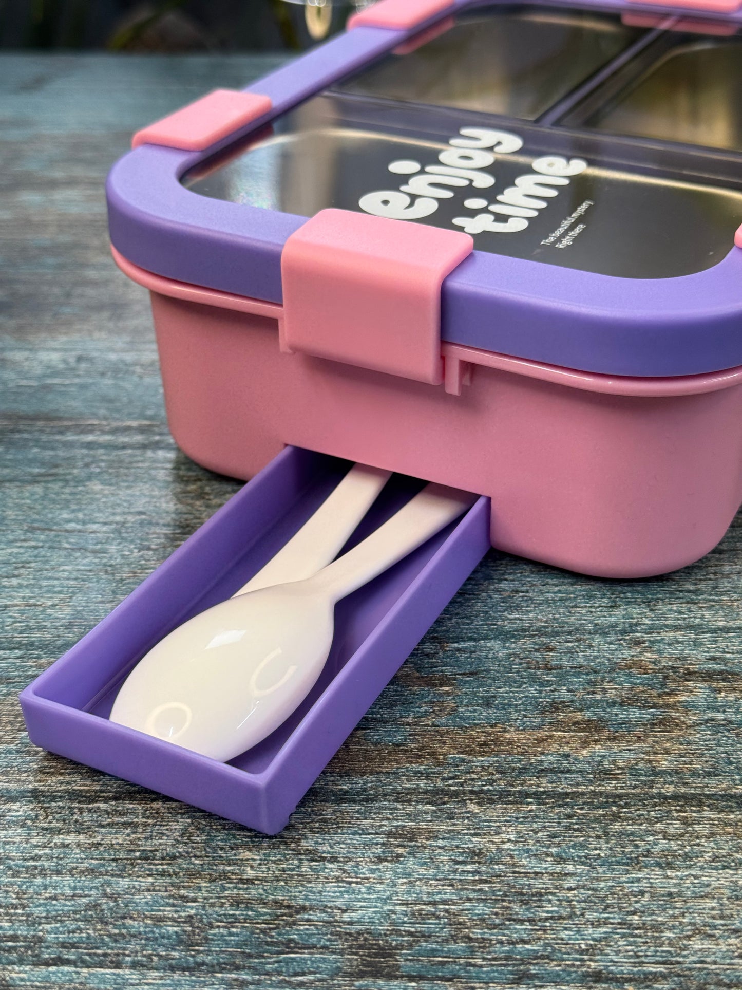 Pop Seal Bento Stainless Steel Lunch Box