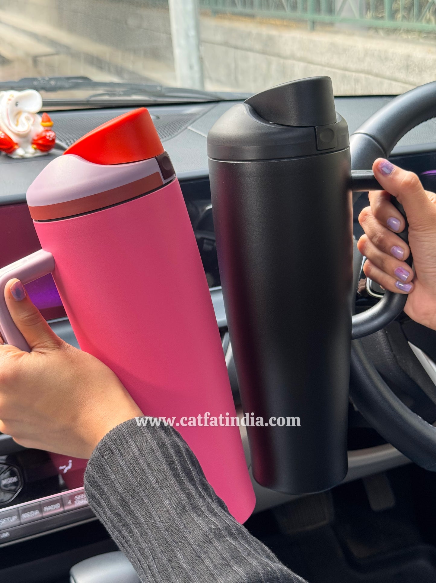 Pop Luxe Tumbler Insulated Tumbler With Handle 40(OZ)