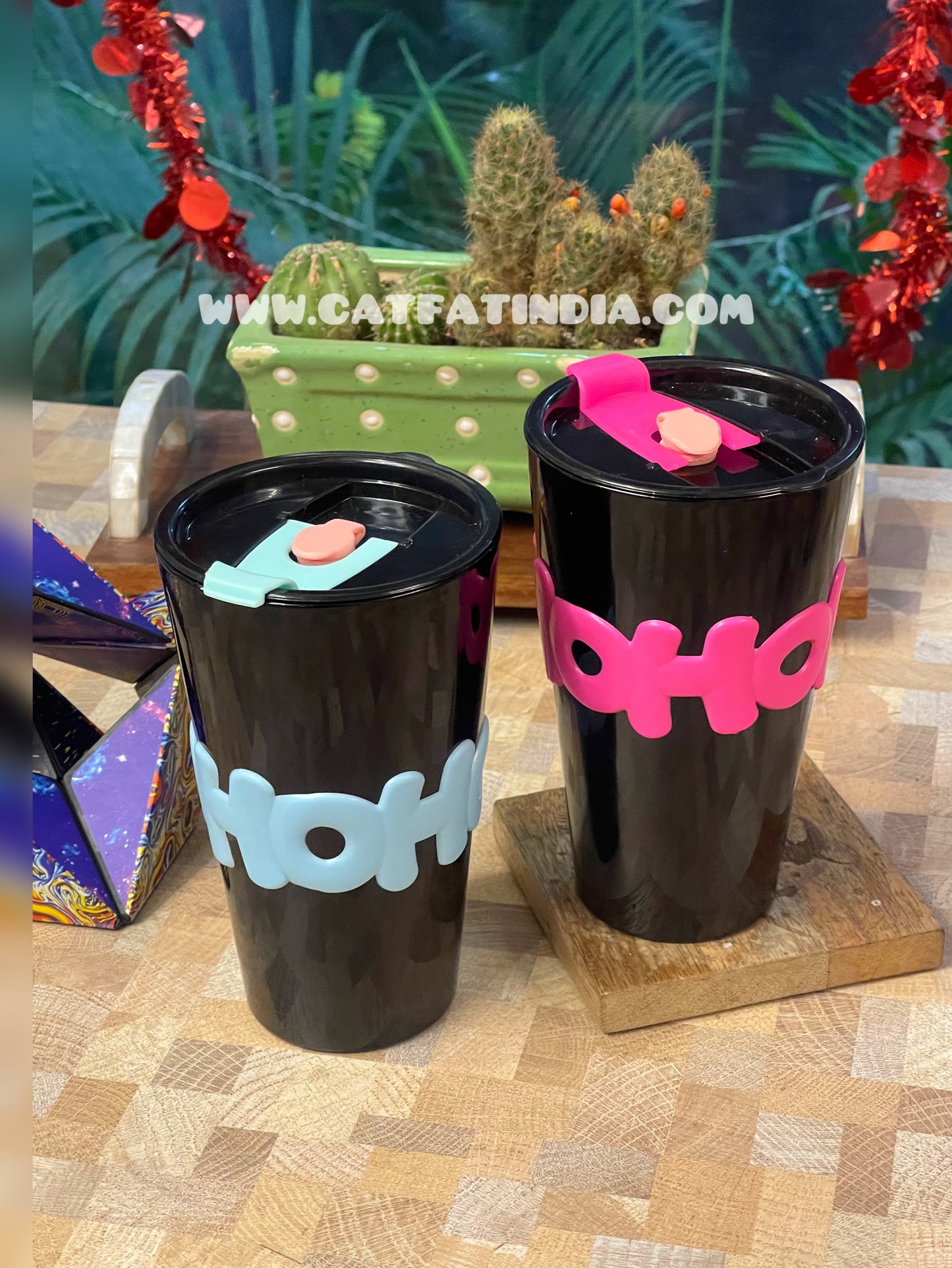 HoHo mirror glass tumbler ( transparent- opec)