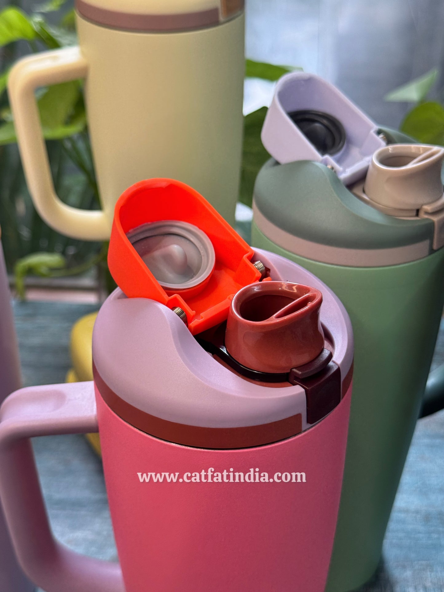 Pop Luxe Tumbler Insulated Tumbler With Handle 40(OZ)