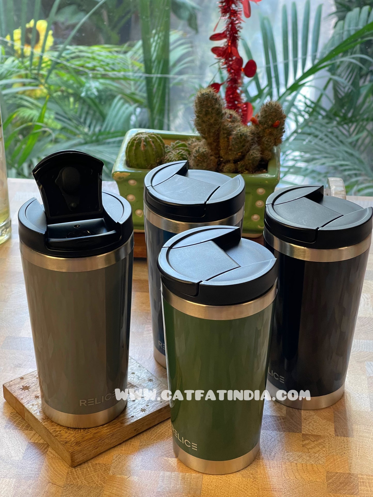 Thermal Coffee Flask ( stainless steel )