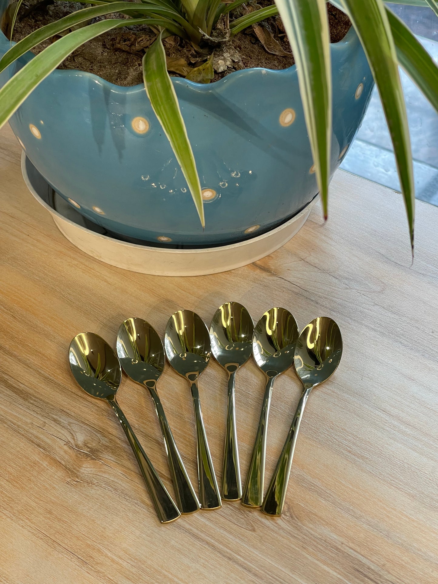 GOLDEN COLOR SPOON (SET of 6)