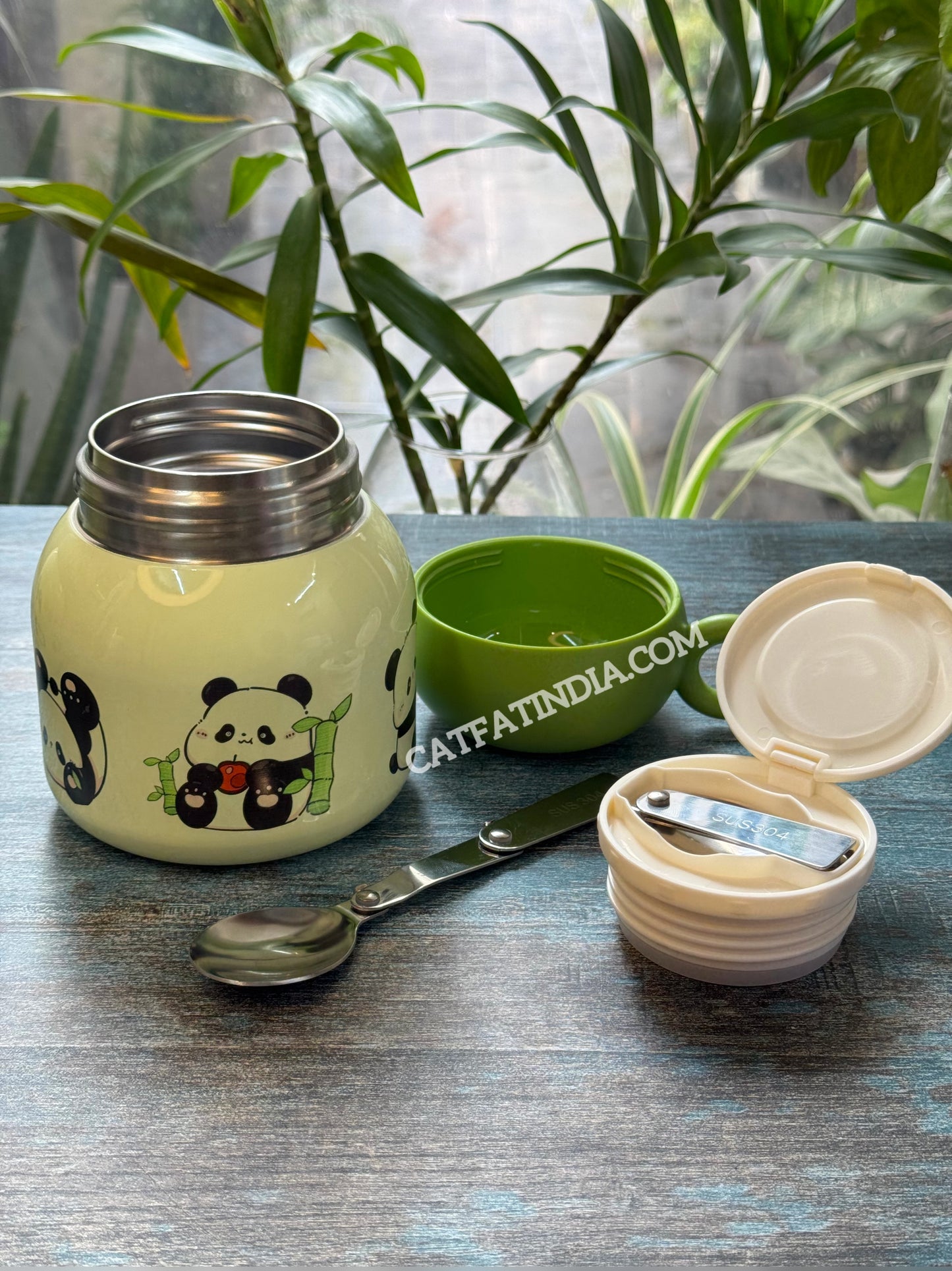 Panda & Kuromi Travel Insulated Vacuum Jug (500ML)