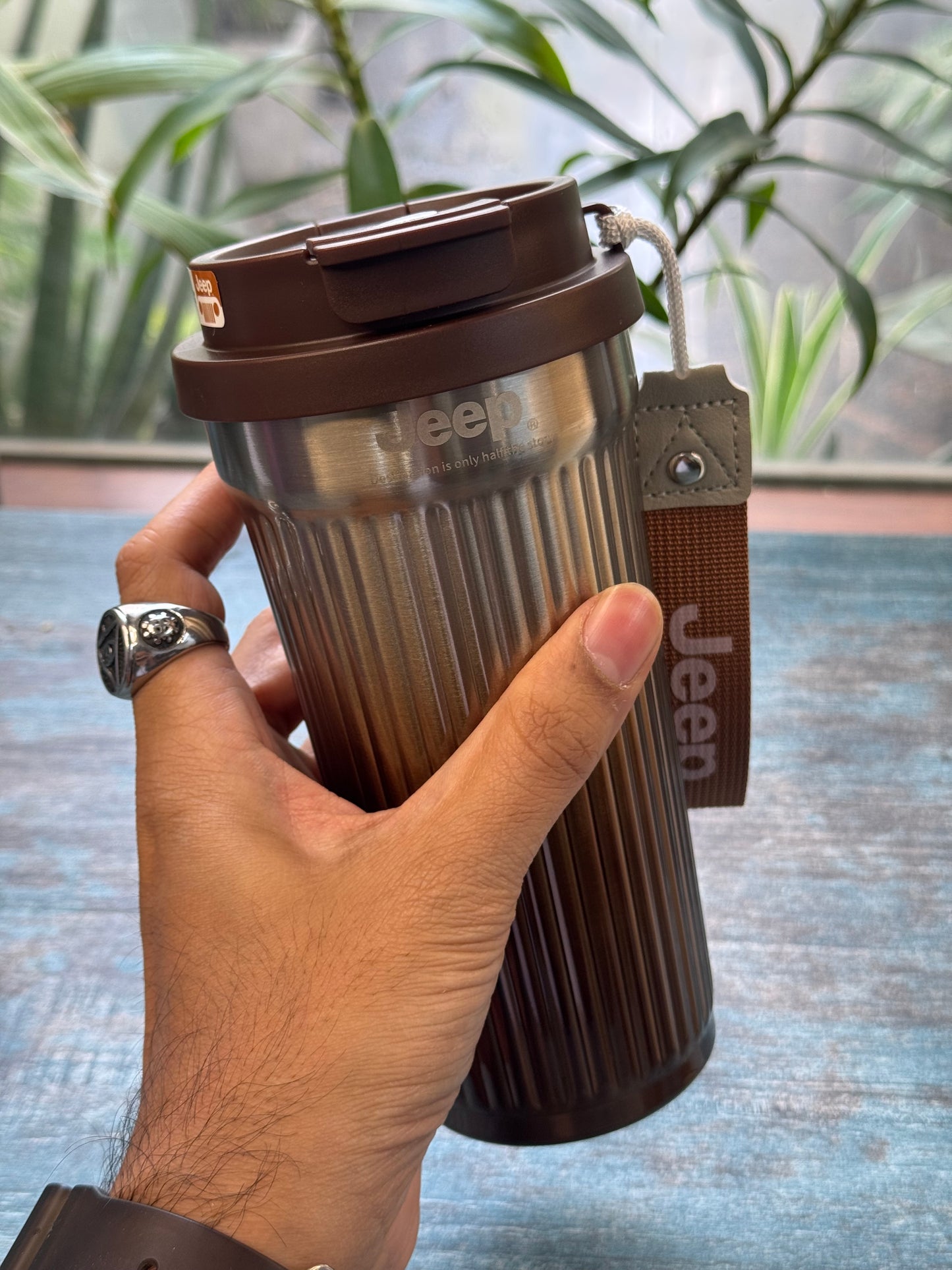 Jeep Premium Coffee Flask (500ML)