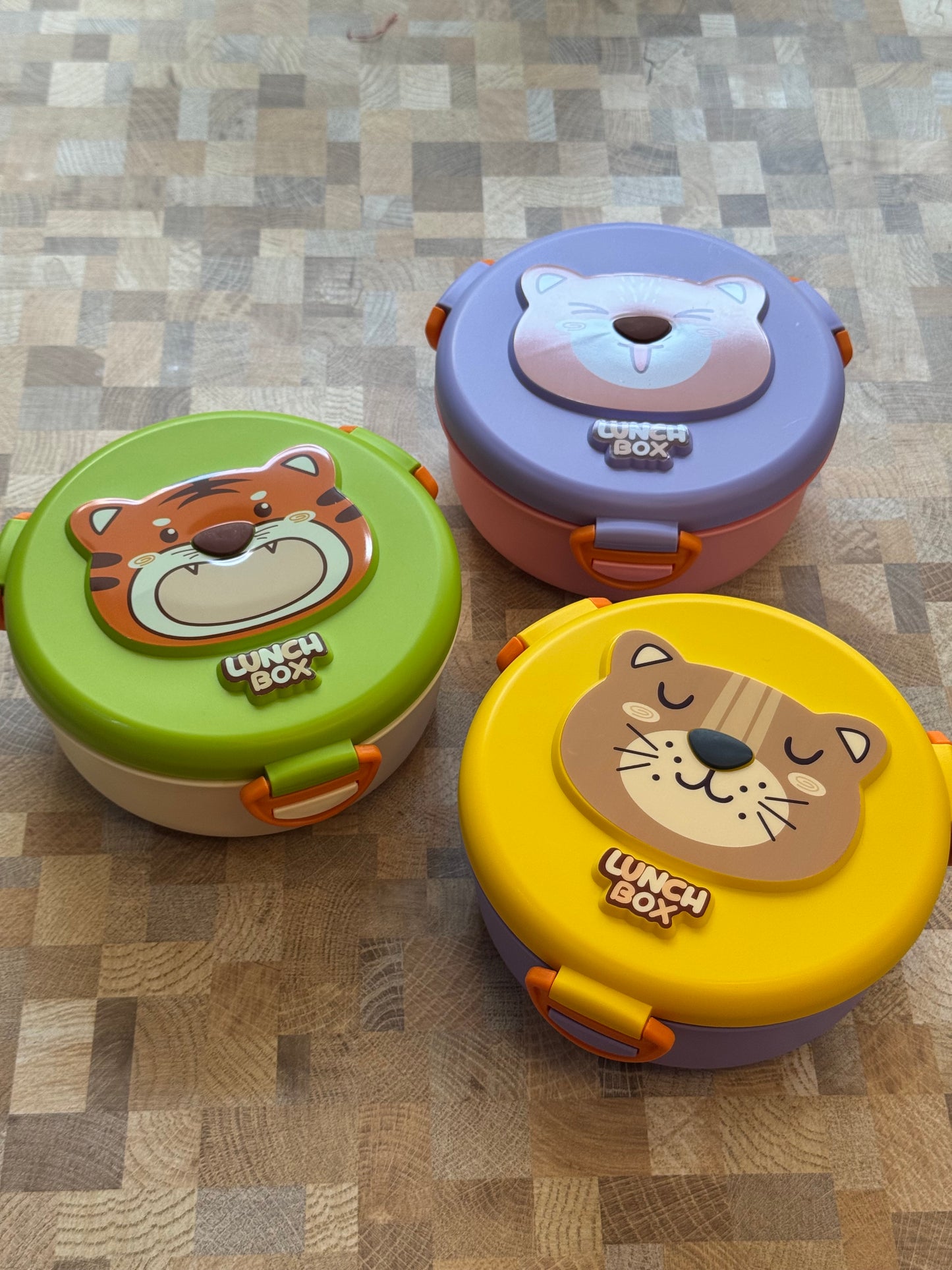 Happy Joy Round Bento Box