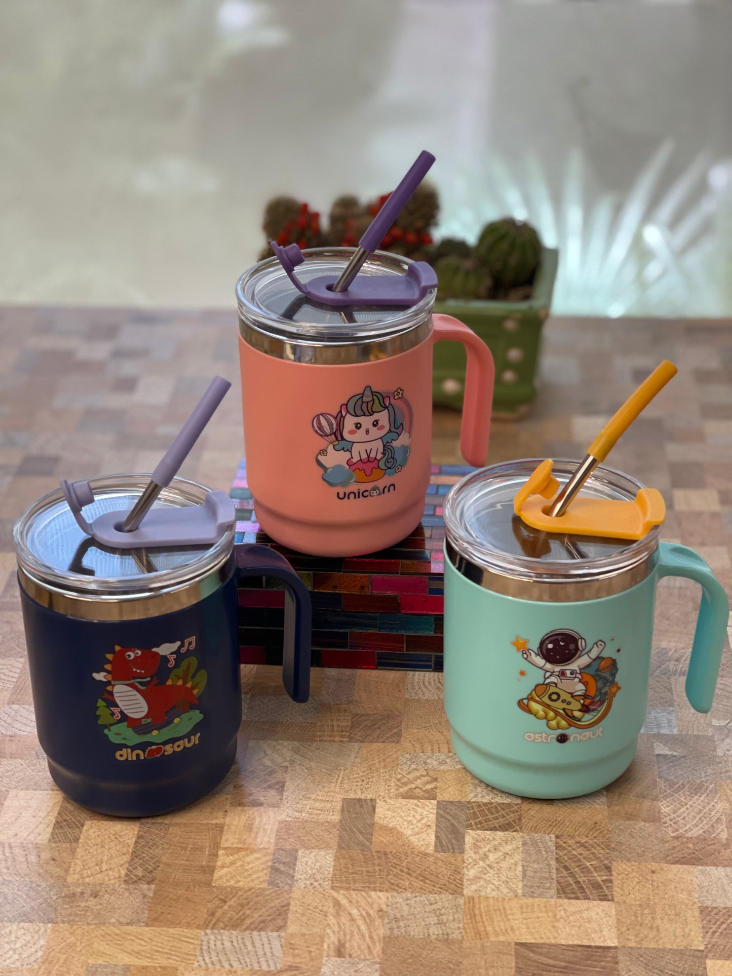 Kids Character Mug (Stainless Steel)