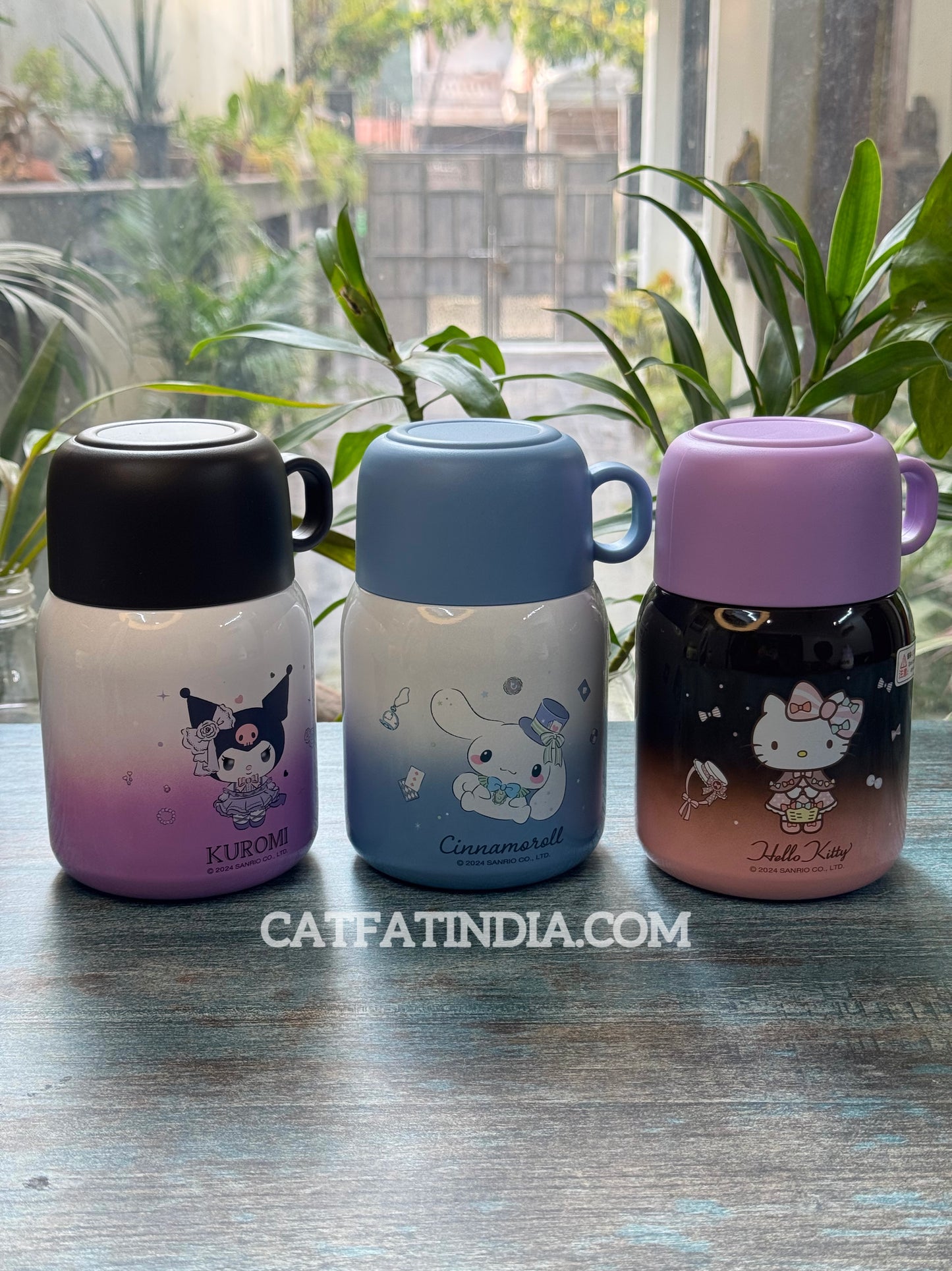 Panda & Kuromi Travel Insulated Vacuum Jug (500ML)