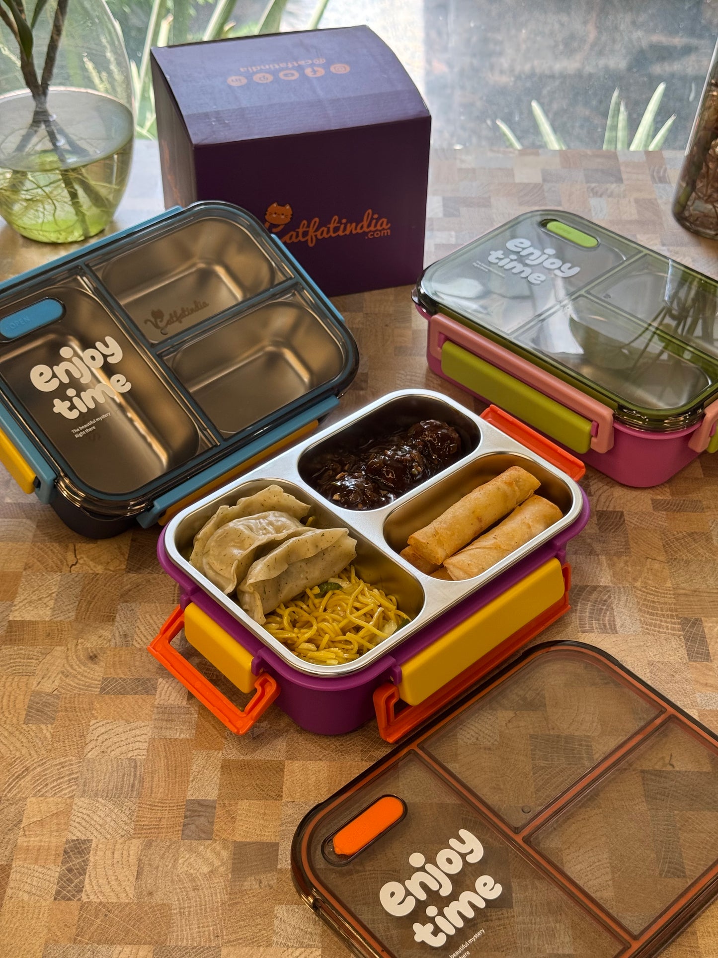 Slide Mate Steel Bento