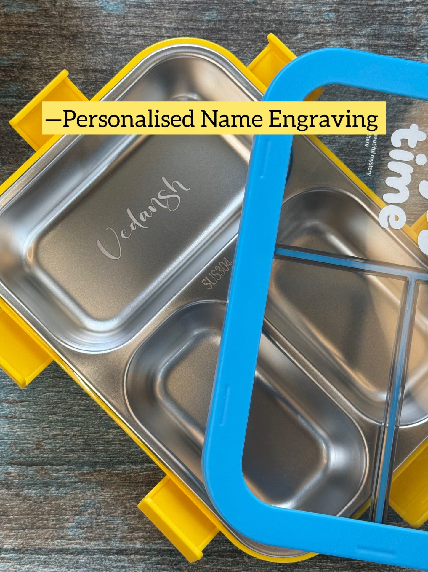 Pop Seal Bento Stainless Steel Lunch Box