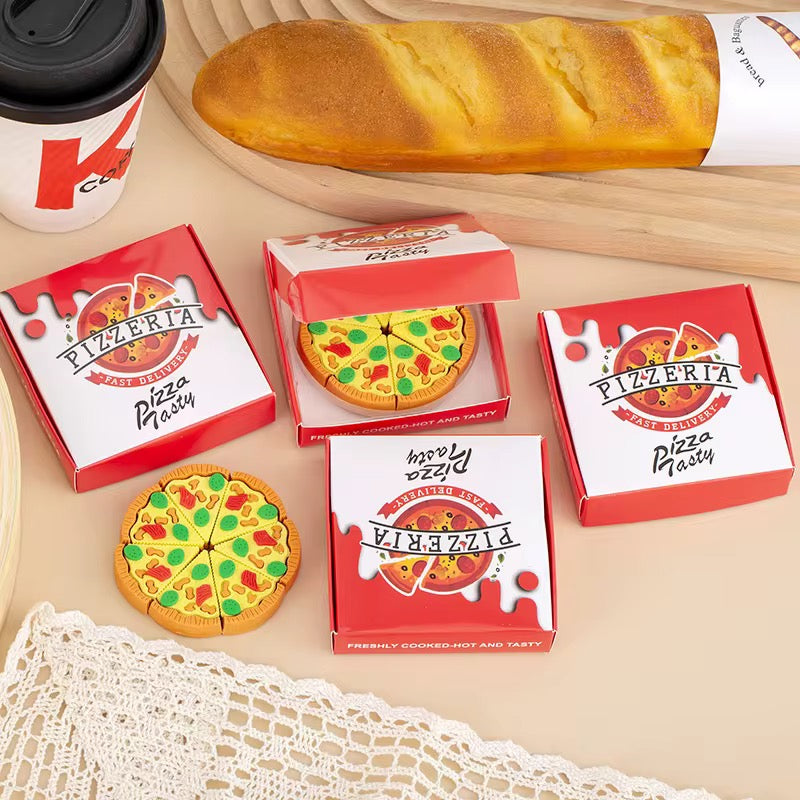 Creative Box Pizza Eraser