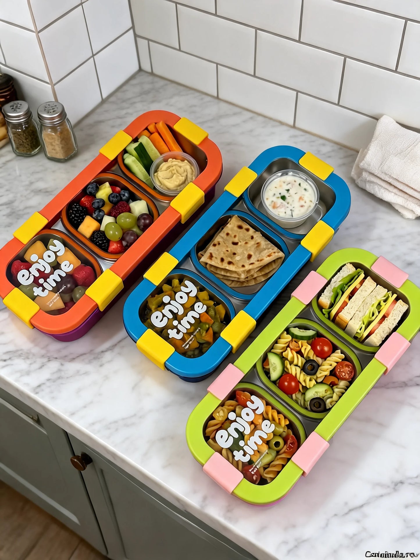 Stylish Leak-Lock Pro Lunch Box