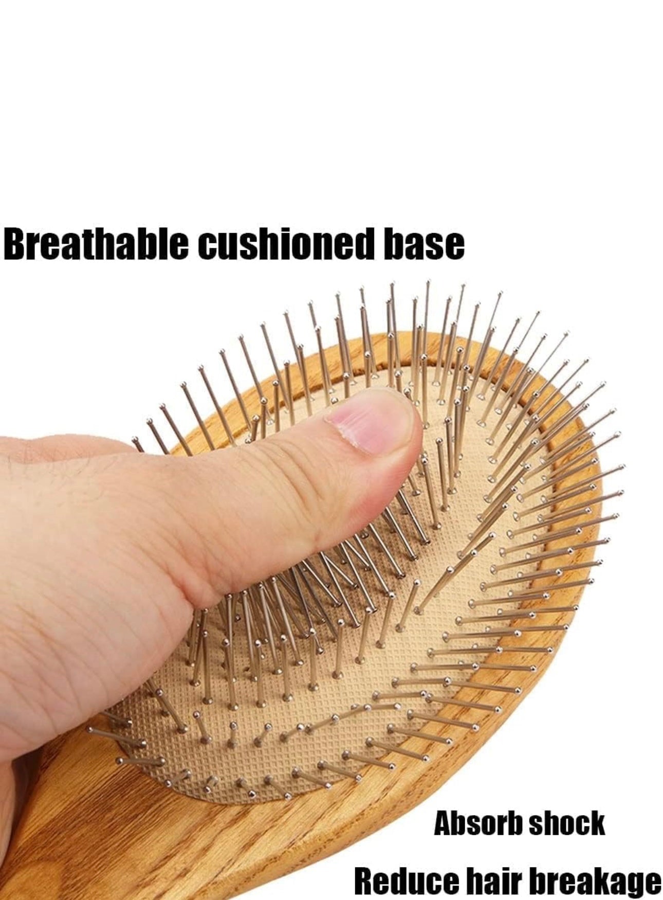 Bamboo Oval Comb