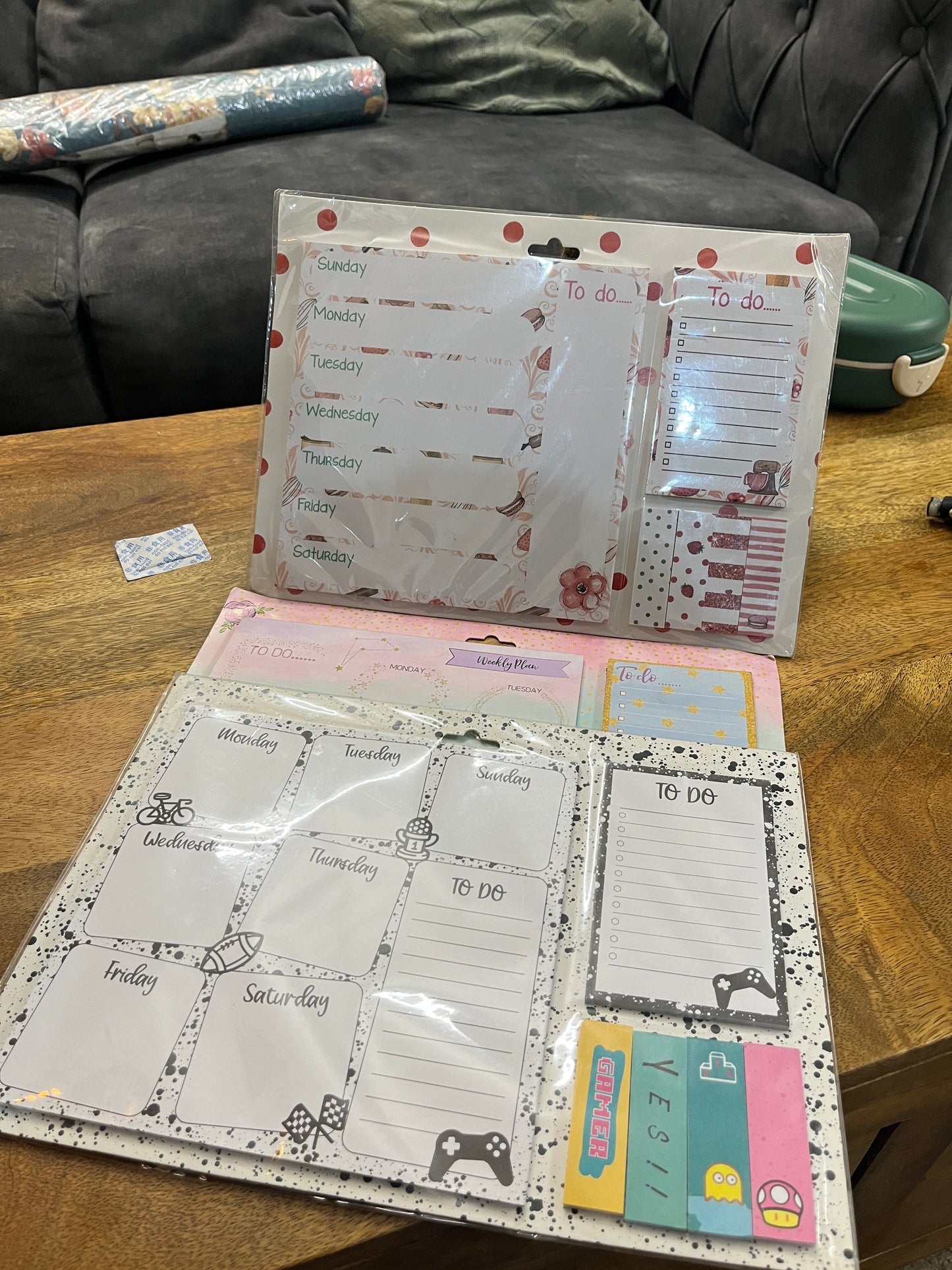 Weekly Planner + To-Do List Pads