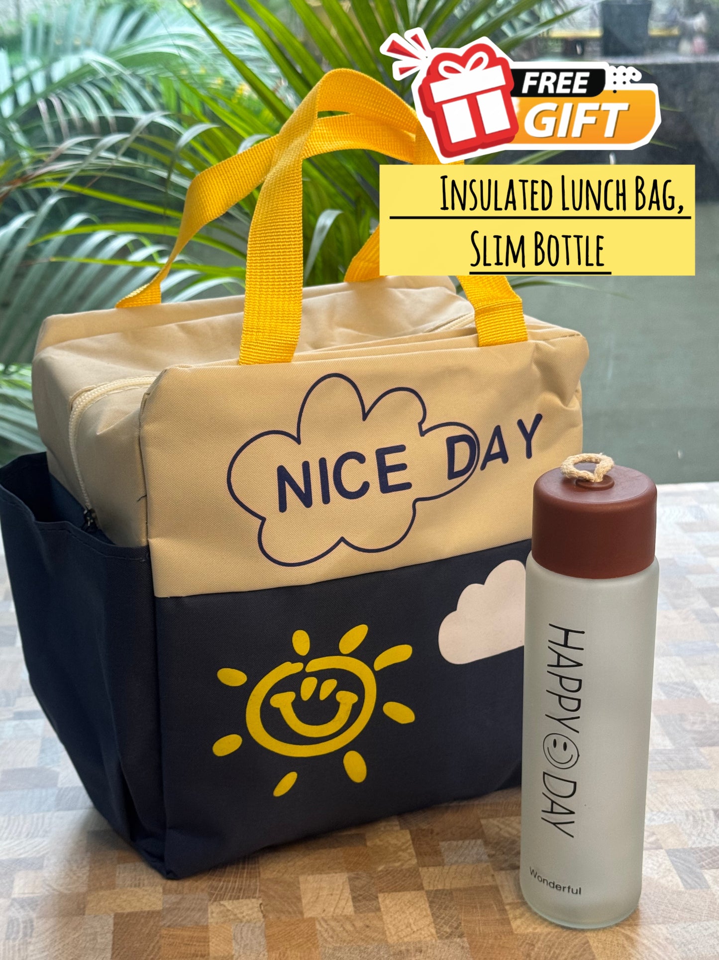 Bento Joy Pro Lunch Box – (Free Lunch Bag & Bottle)