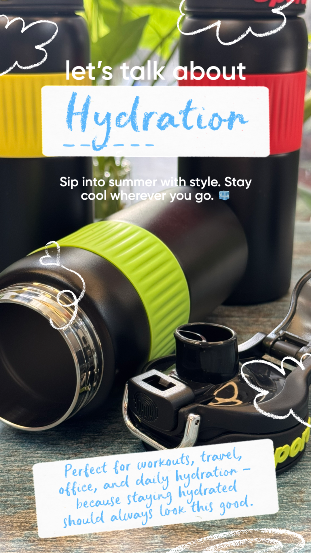 Summer Sports Bottle (Insulated)