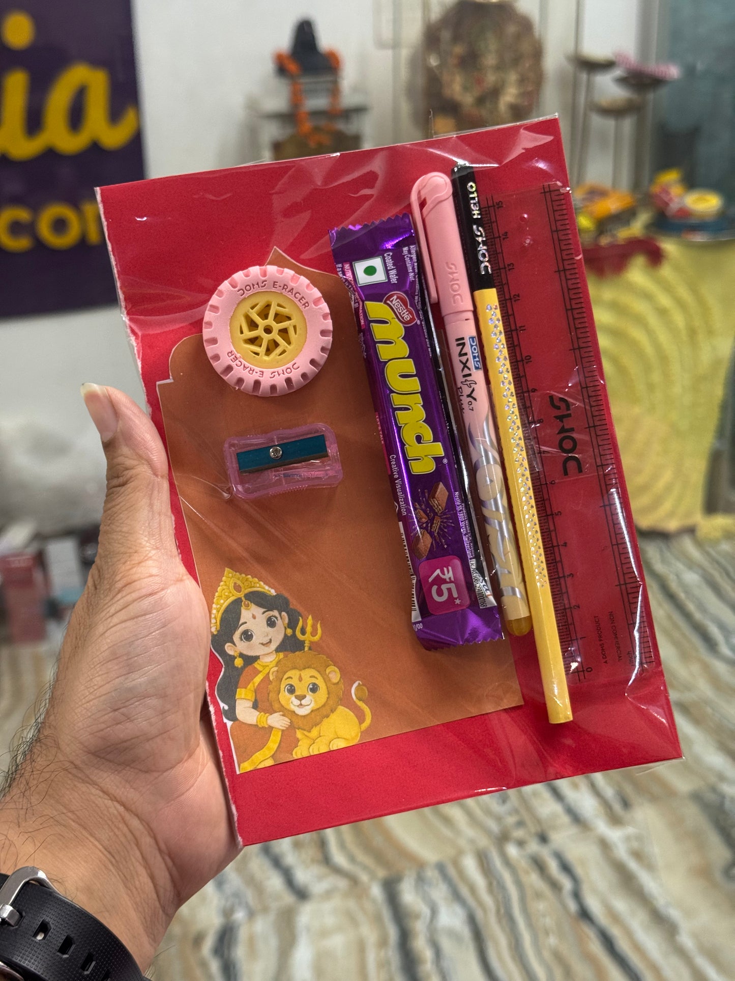 Navratri Kanya Pujan Return Gift Set - 6-in-1