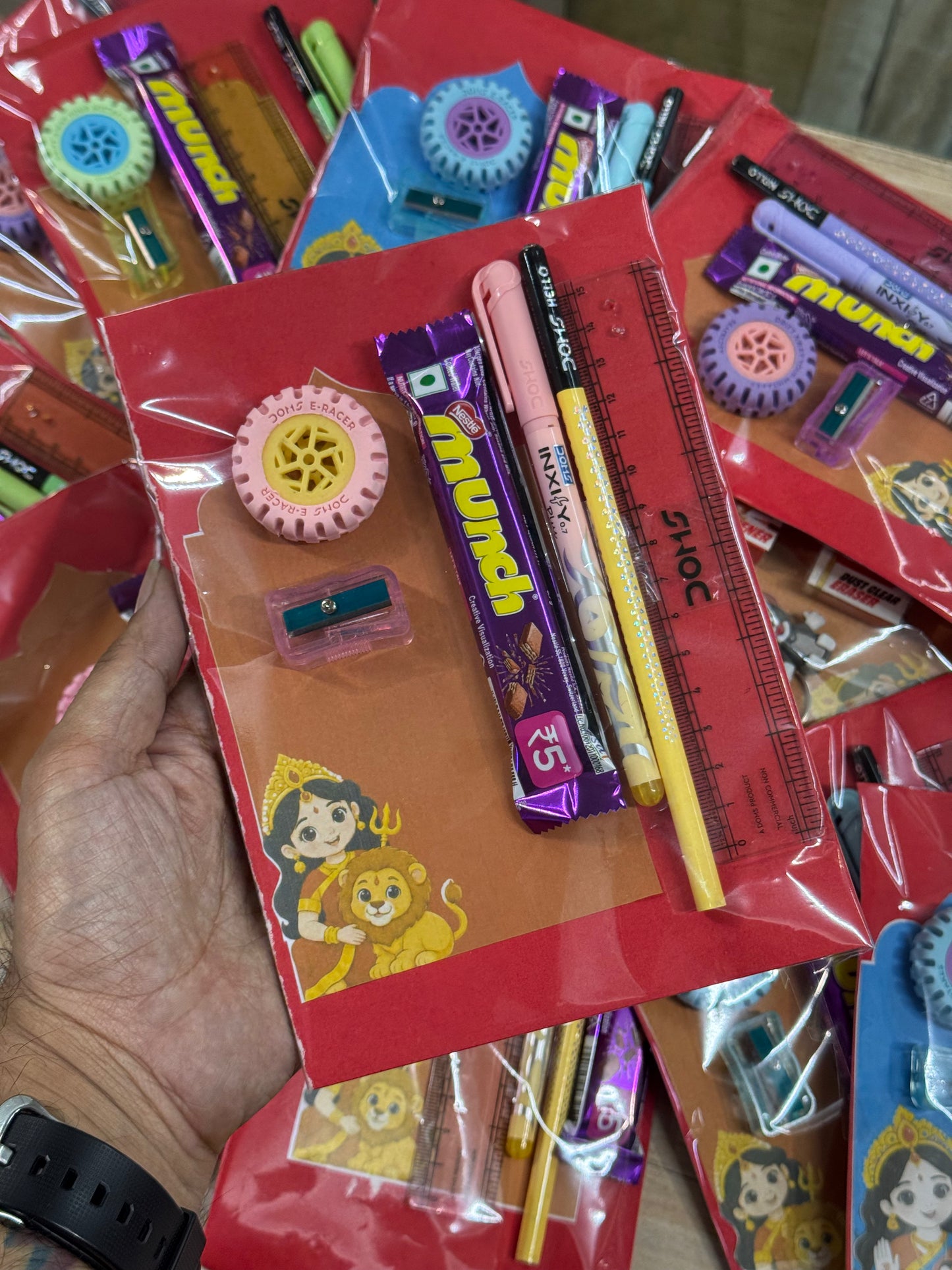 Navratri Kanya Pujan Return Gift Set - 6-in-1