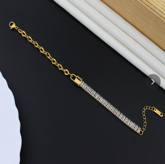 Diamond Chain Bracelet