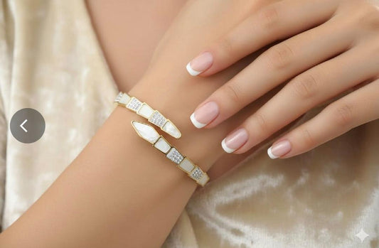 Snake Style Cuff Kada
