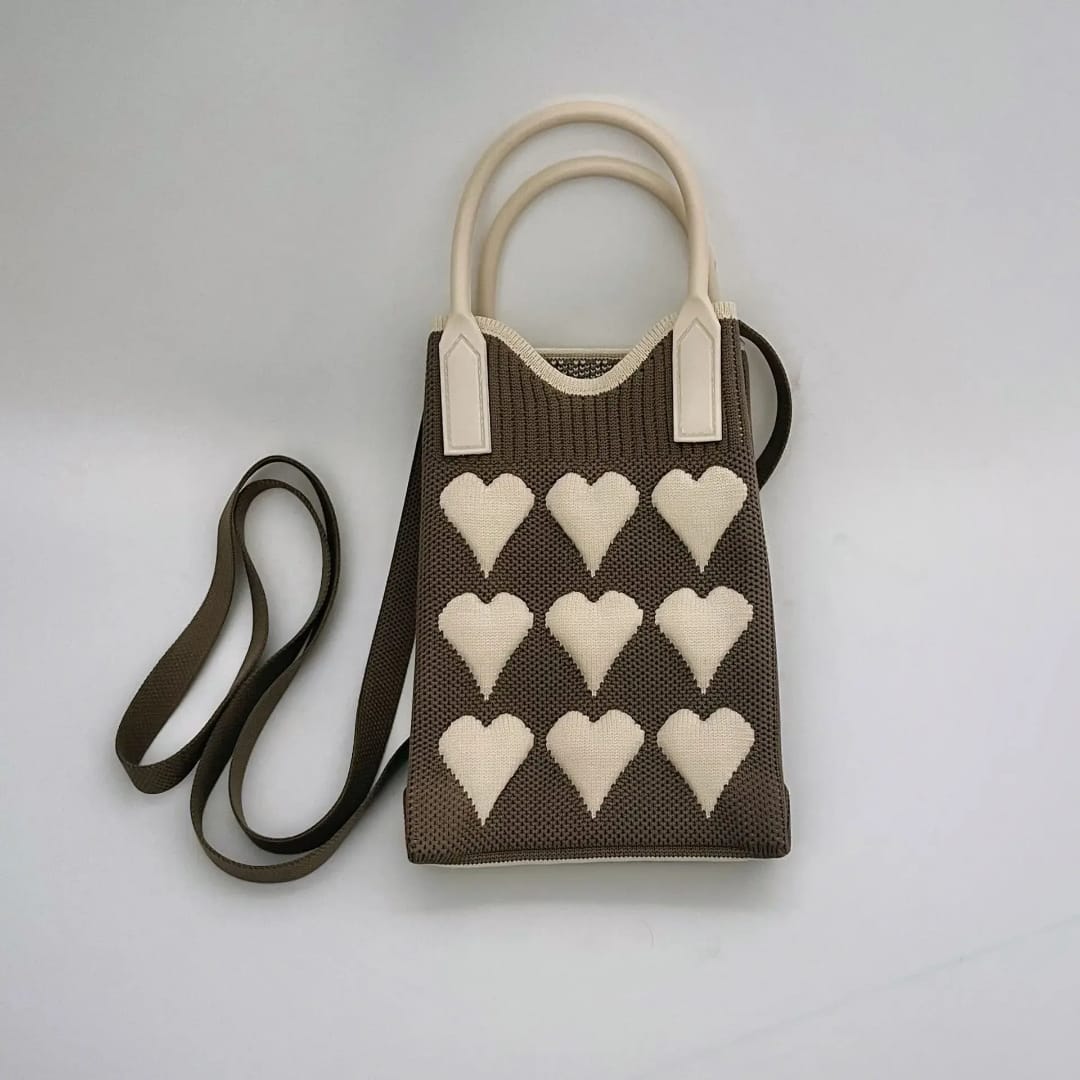 Candy Hearts Crossbody Bag