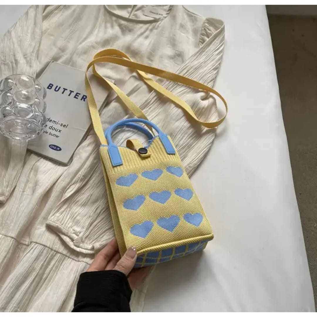 Candy Hearts Crossbody Bag