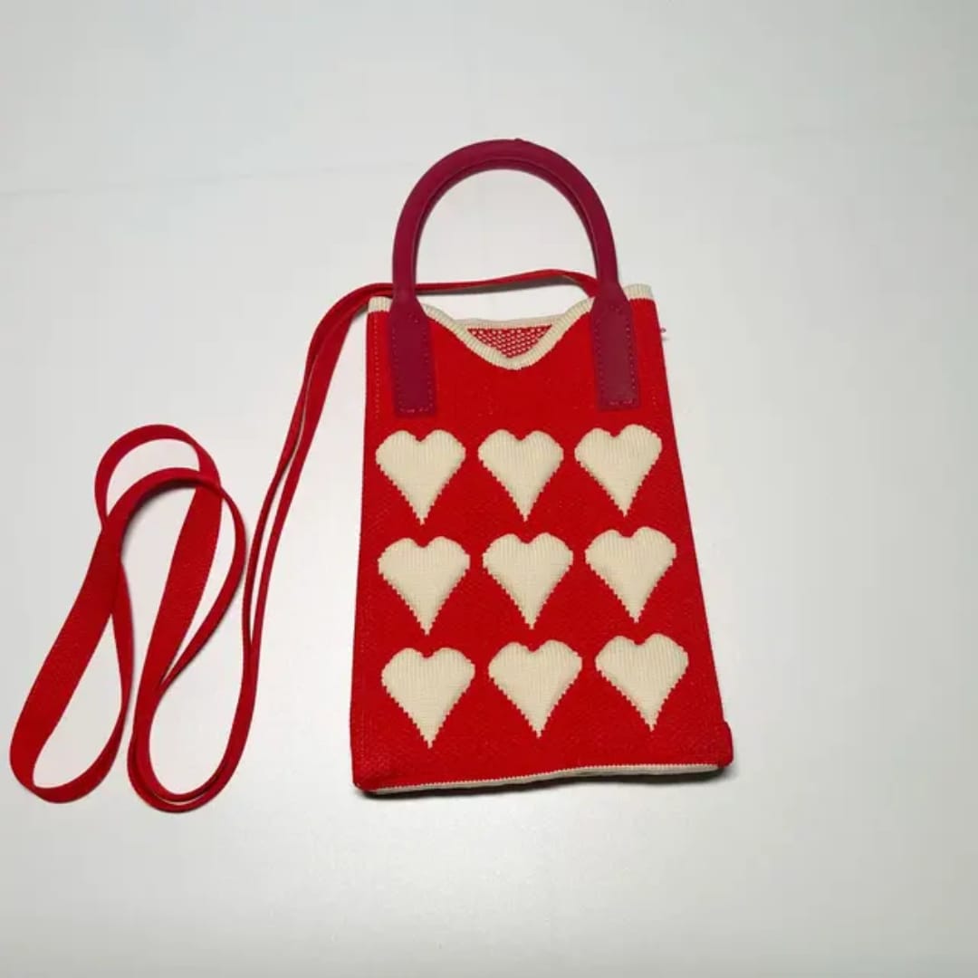 Candy Hearts Crossbody Bag