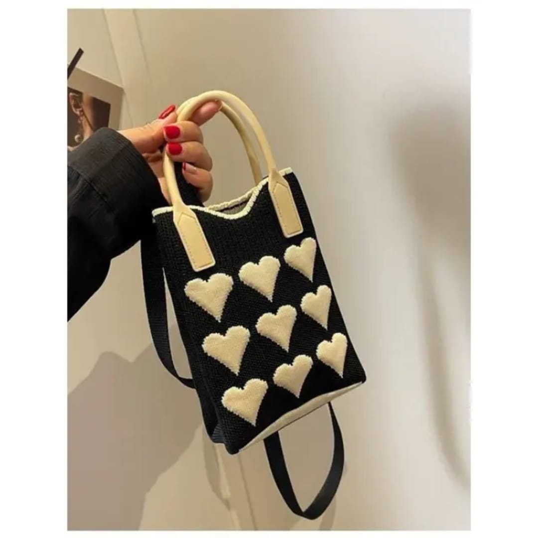 Candy Hearts Crossbody Bag