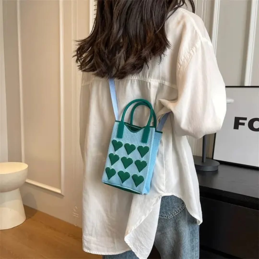 Candy Hearts Crossbody Bag