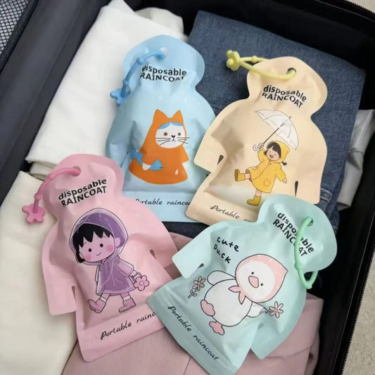 Adorable Character Rain Coat for Children