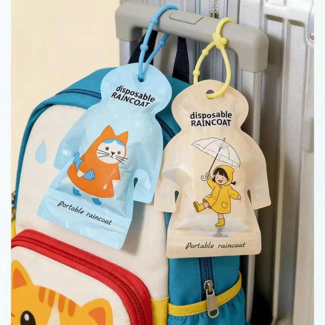 Adorable Character Rain Coat for Children