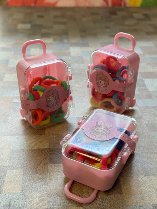 Kids Mini Trolley Hair Band With Case