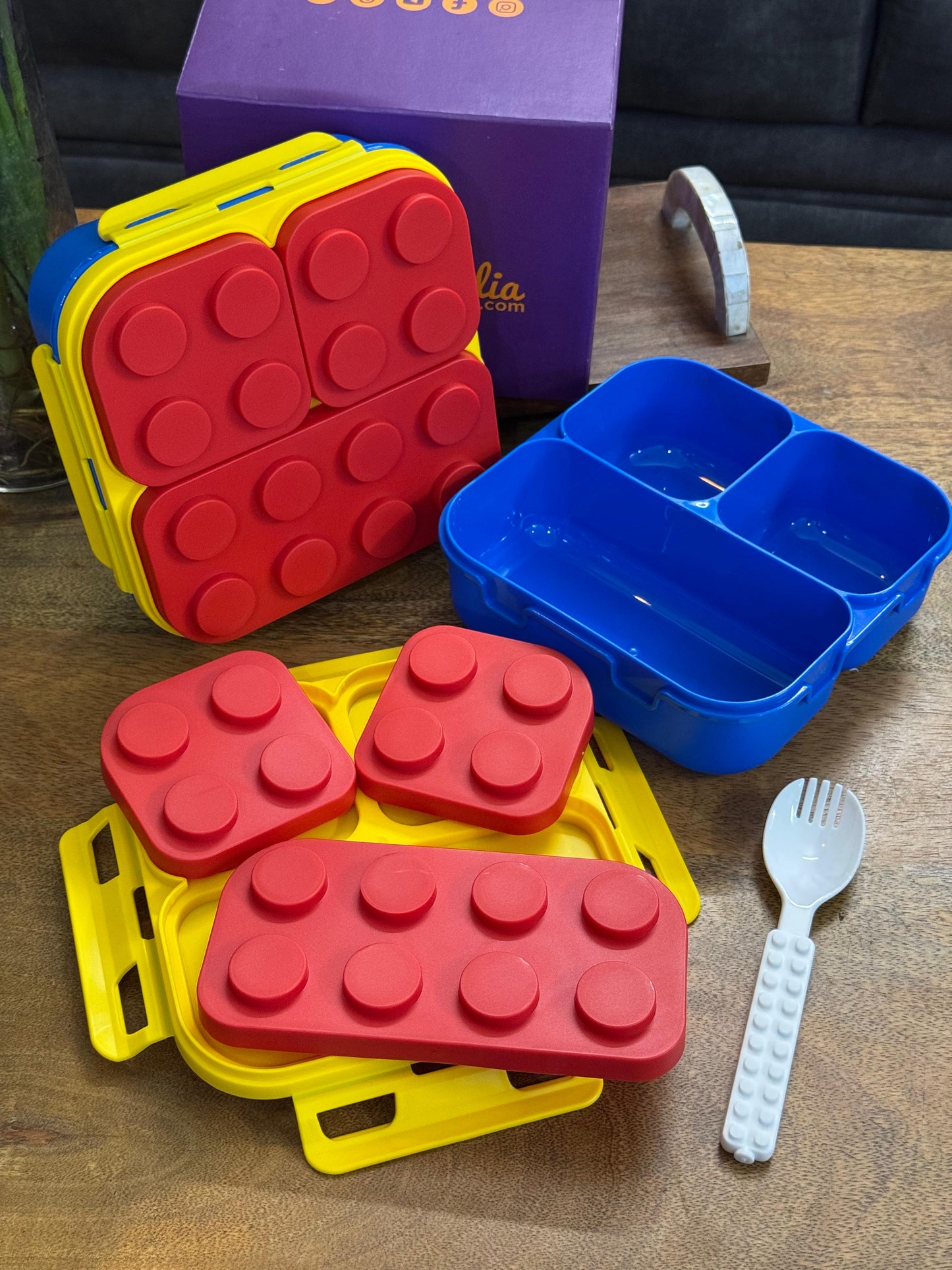 Block Buddy Snack Box