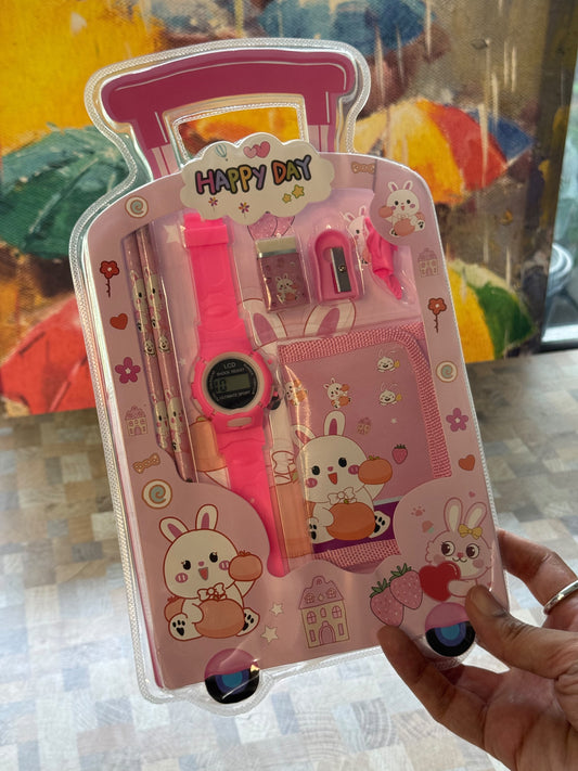 Cute Bunny Stationery Gift Set